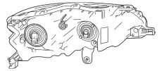Фара NISSAN 260106CA5B