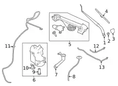 Щетка стеклоочистителя 288906CA1A NISSAN