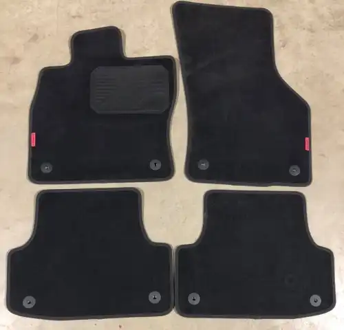 Коврики в салон COMFORT 01.04.503.F Audi A3 2013-н.в. 4 шт., черный