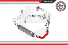 Патрубок интеркулера AUDI 24SKV120 SKV