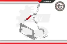 Патрубок интеркулера VW 24SKV639 SKV
