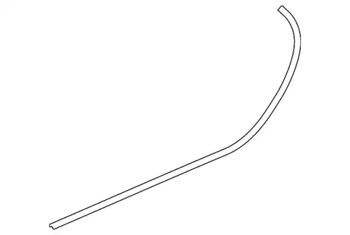 Уплотнитель двери JAGUAR T2R41430