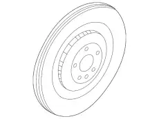 BREMSSCHEIBE T4A16879 JAGUAR