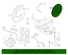 BREMSSCHEIBE T4A16879 JAGUAR