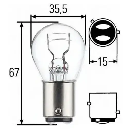 Автолампа HELLA 8GD004772151