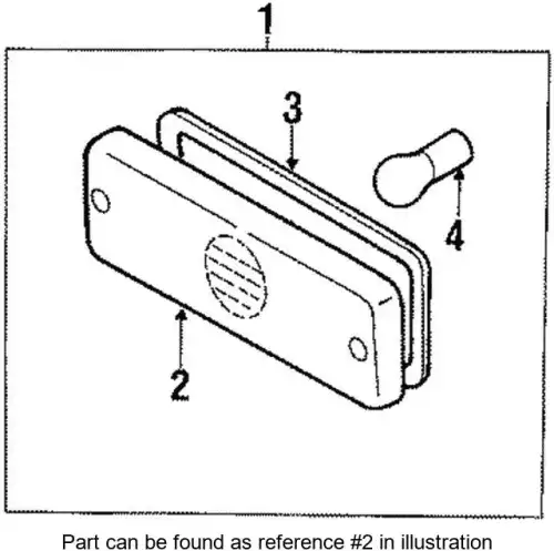 СТЕКЛО ФОНАРЯ 8941127230 ISUZU