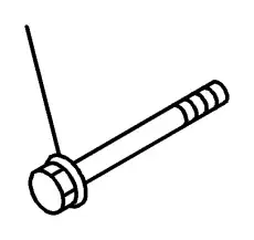 BOLT, WATER PUM 8943973591 ISUZU