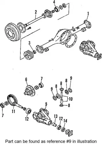 WASHER, THRUST, 8944353430 ISUZU