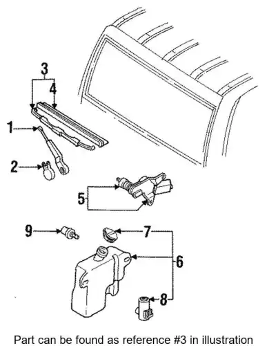 Щетка стеклоочистителя 8971219820 ISUZU