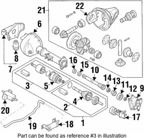 JOINT ASM 8971389780 ISUZU
