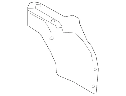 Подкрылок HYUNDAI / KIA 86822F2800