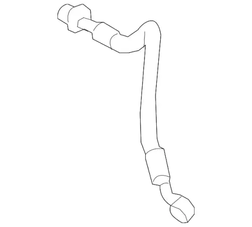 ШЛАНГ ТОPМОЗНОЙ СИСТЕМЫ 587372B010-DS HYUNDAI