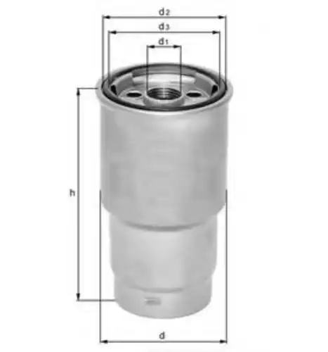 Топливный фильтр KNECHT KC100