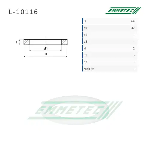 Рулевой наконечник EMMETEC L-10116