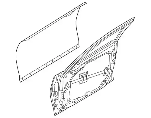 дверь пер прав\panel assy-front door.rh 76004B1001 MOBIS