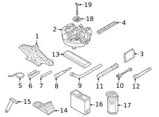 Домкрат VAG 4M0011031H