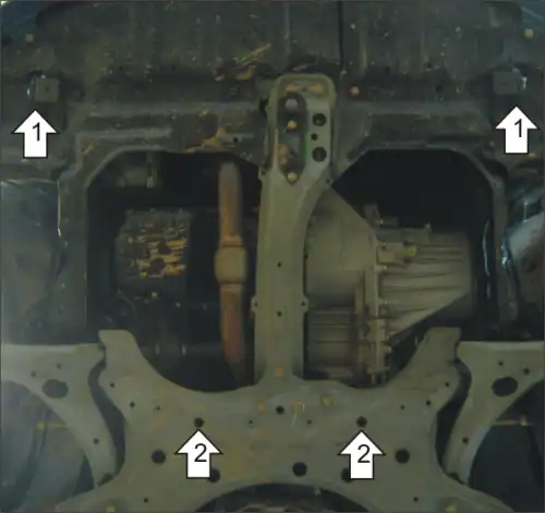 Защит картера 64501 MOTODOR
