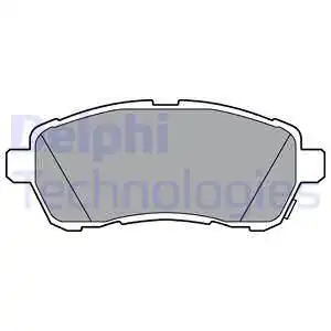Тормозные колодки дисковые DELPHI LP3364