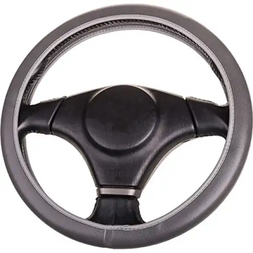 S01109001 Оплетка SKYWAY FLEX-1 M Серая экокожа