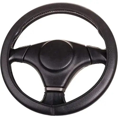 Оплетка SKYWAY FLEX-2 M Черная экокожа S01109003