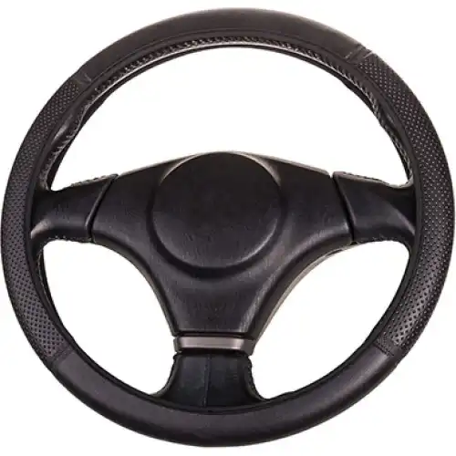 Оплетка SKYWAY FLEX-10 M Черная экокожа S01109011