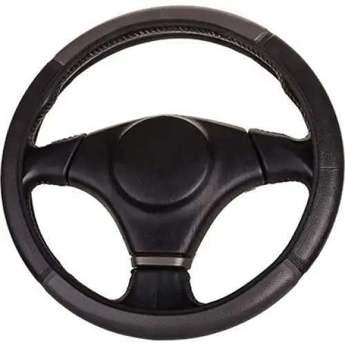 Оплетка SKYWAY FLEX-11 M Черно/Серая экокожа S01109012
