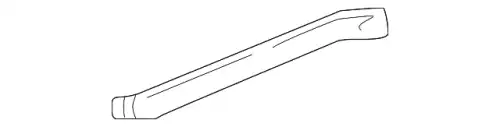 Сккронштейн бампера F5TZ17752C FORD