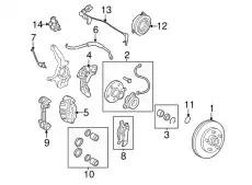 Ступица FORD HUB275