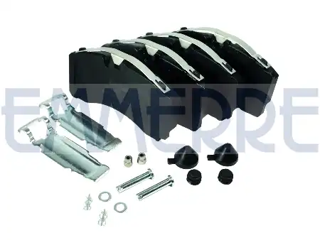 Тормозные колодки дисковые TECHNO BRAKE 961070