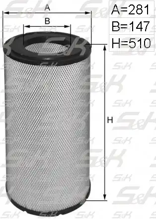 Фильтр воздушный S&K SK585010201