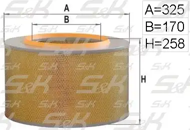 Фильтр воздушный S&K SK585007801