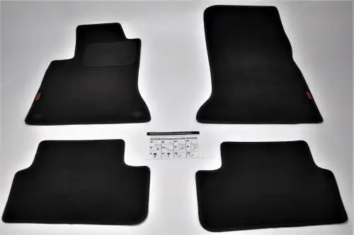 Коврики в салон COMFORT 3499501F Mercedes-Benz A-Class 2012-2018 2 шт., черный