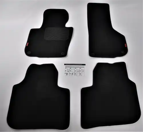 Коврики в салон COMFORT 4598506F Skoda Superb 2008-2015 4 шт., черный