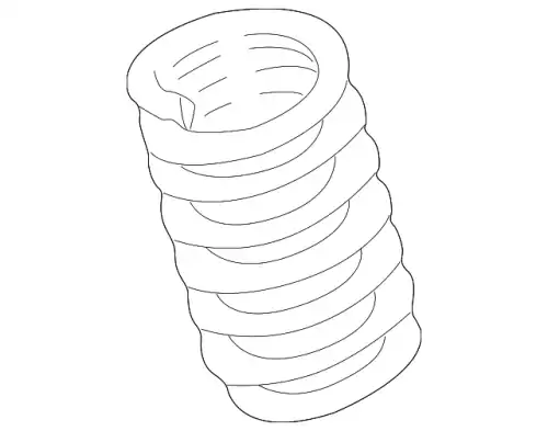 пружина передняя Audi 4D0411105DF VAG