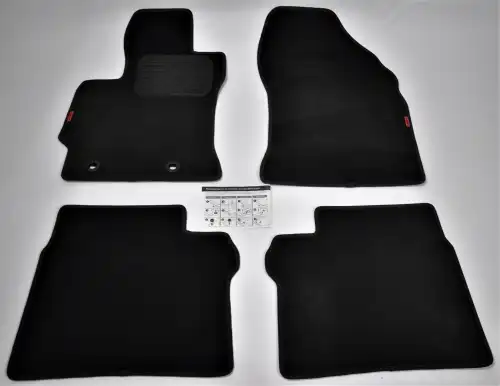 Коврики в салон COMFORT 4815505F Toyota Corolla 2013-н.в. 4 шт., черный