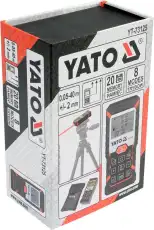 Лазерный дальномер (40м) Yato YT73125