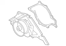 помпа Audi 077 121 004 M VAG