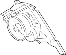 помпа Audi 077 121 004 N VAG