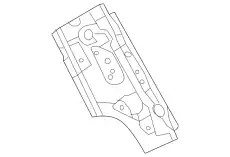REINF(L)REAR PILLAR KDY37112Y MAZDA