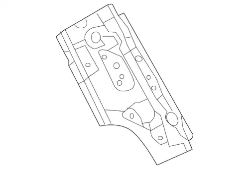 REINF(L)REAR PILLAR KDY37112Y MAZDA