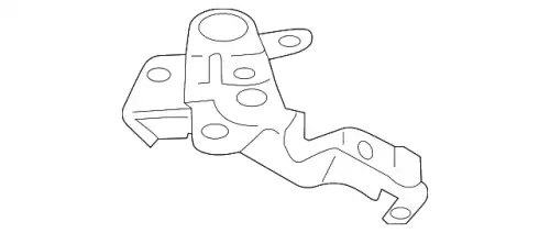 41358492949 Кронштейн крыла Л Пд 1 BMW