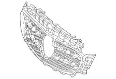 Решетка радиатора MB 213 888 01 23 64