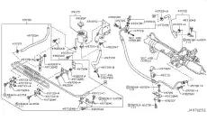 Шланг ГУР NISSAN 49720-1LA1D