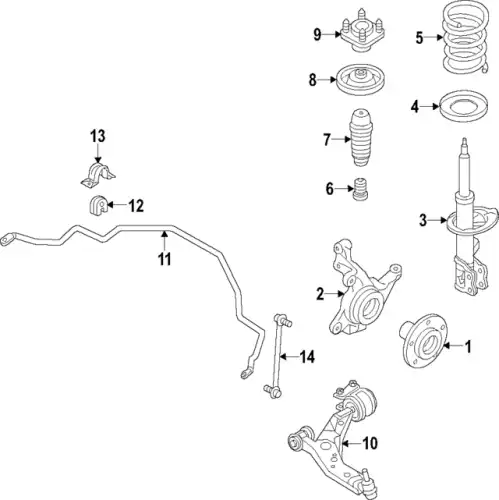 Рычаг подвески MAZDA KA0G34300E