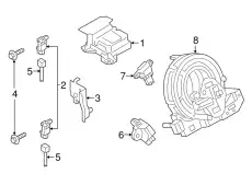 BOLT 9YA020689 MAZDA