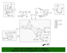 BOLT ADJUST FD162866Z MAZDA