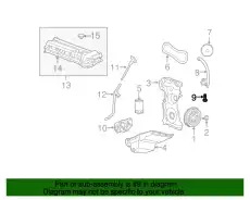 BOLT,TENSIONER LF1712717 MAZDA