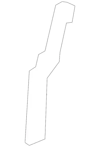 KB8A50153A BRACKET(R) FRT BUMPE MAZDA