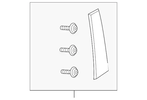 GARNISH(L),FRONT DOO GBFT50M20 MAZDA