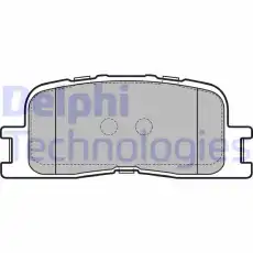 Тормозные колодки дисковые DELPHI LP3237